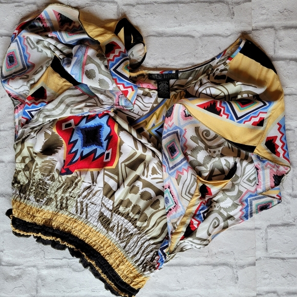 WILD Thyme printed top size M - Picture 12 of 14